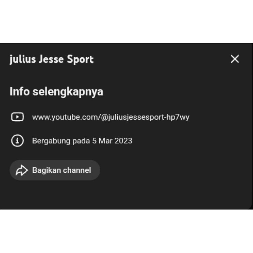 AKUN YOUTUBE OLD 2023 (gmail.com)