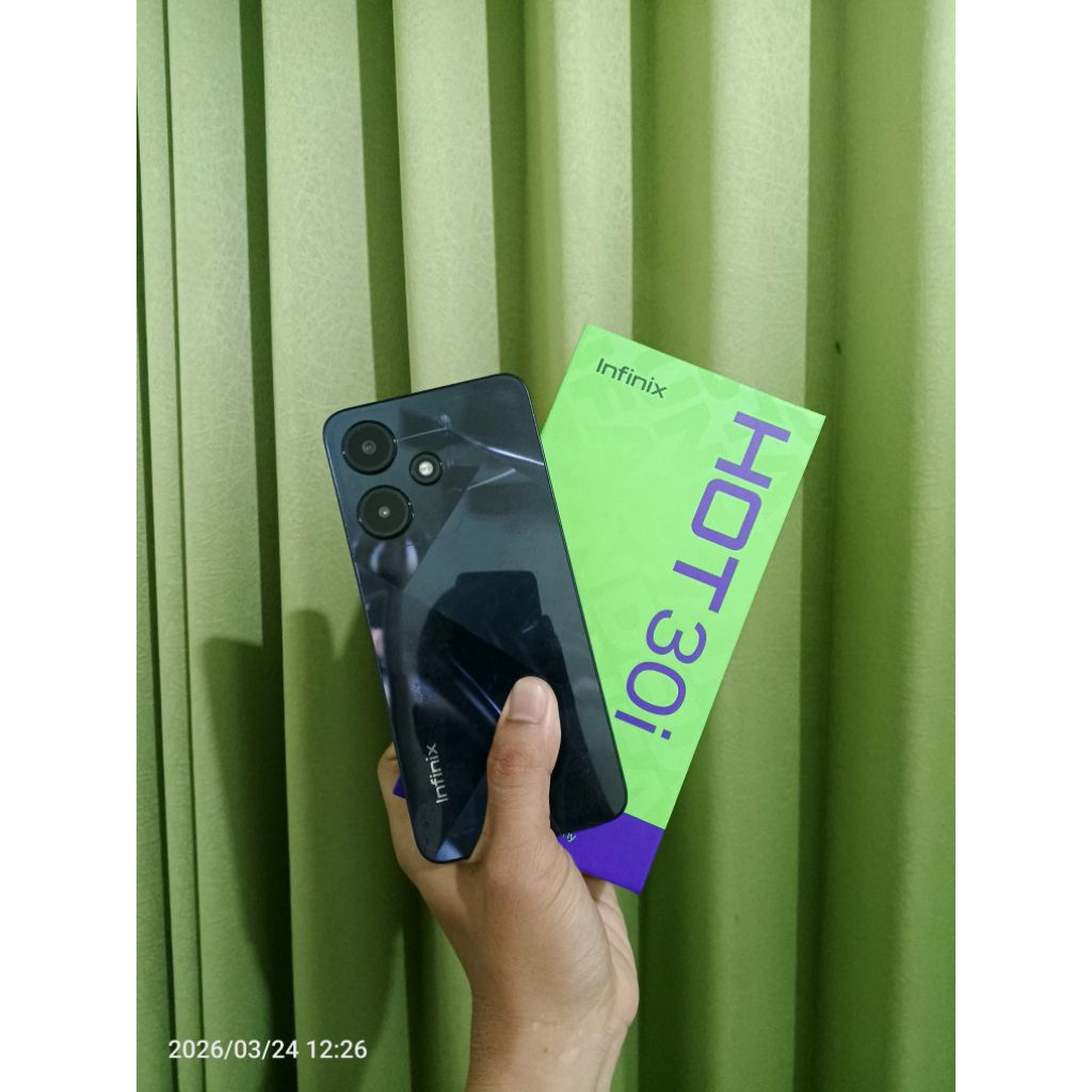 HP SECOND INFINIX HOT 30i Ram 8/128 FULLSET ORIGINAL NOMINUS