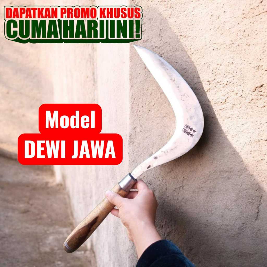 Arit Rumput Dewi Jawa Baja Asli Original Tajam Awet –Beli Sekarang