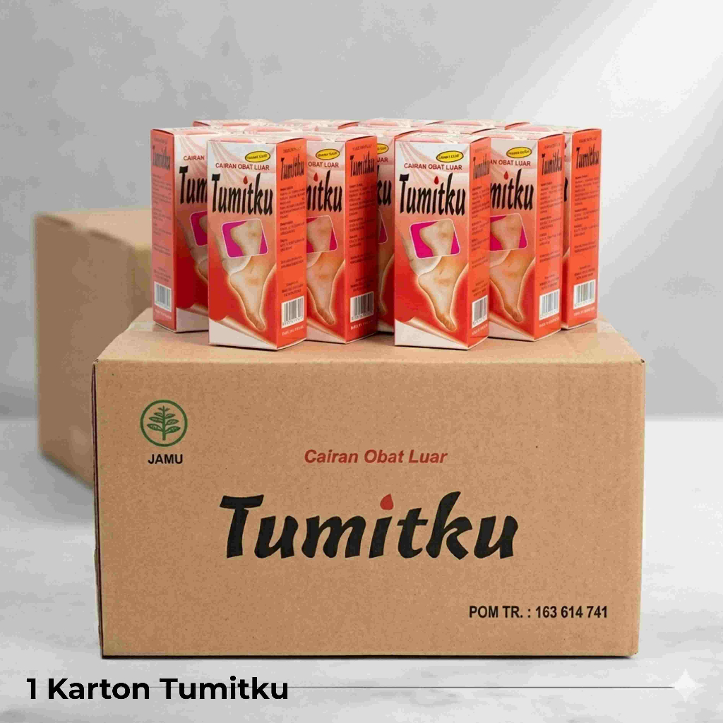 Tumitku Obat Kaki Pecah-Pecah & Kapalan [ 1 Karton ] Cocok untuk Salon