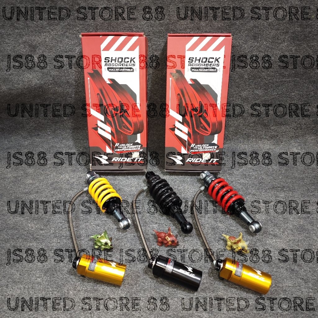 MONOSHOCK SATRIA 2 TAK 250MM  SATRIA HIU RIDE IT GP 103 TABUNG PISAH MONOSHOCK SATRIA HIU LUMBA DOUB