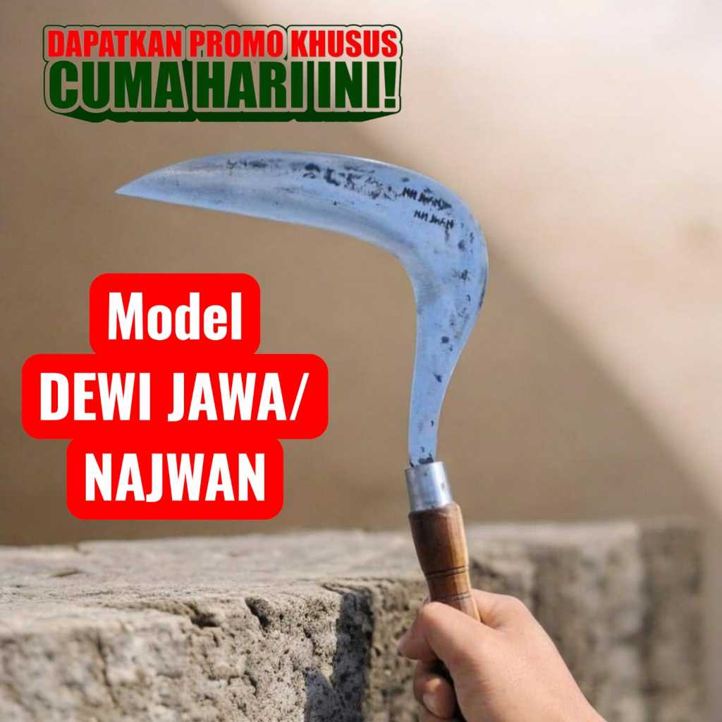 Arit Dewi Jawa Baja Asli Kuat & Tahan Lama – Cocok Petani, Checkout Sekarang