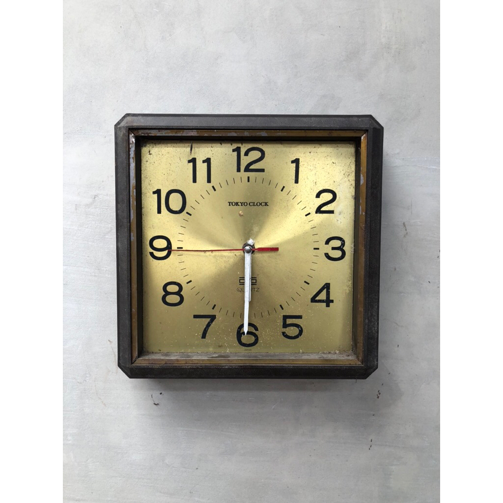 Jam dinding antik jadul tokyo clock