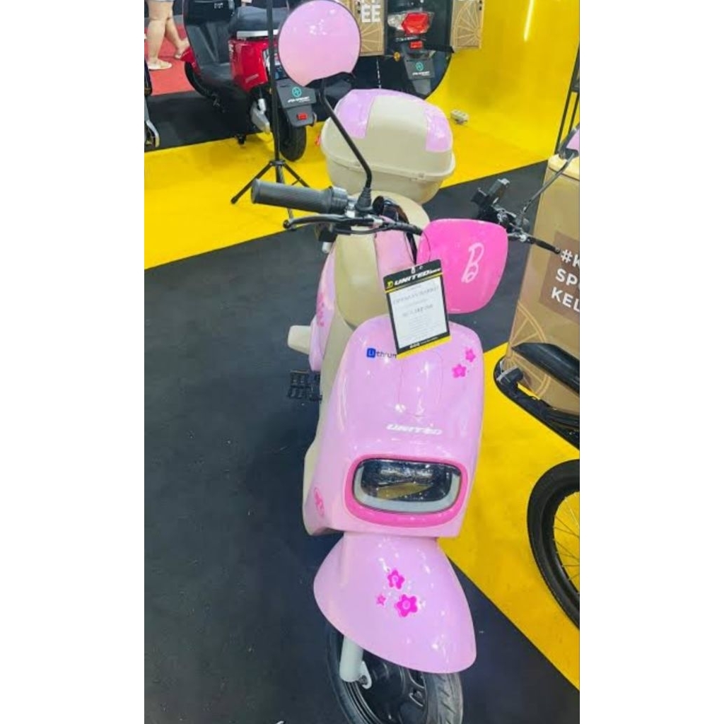 Sepeda Listrik Bekas Barbie united/seken/tawar