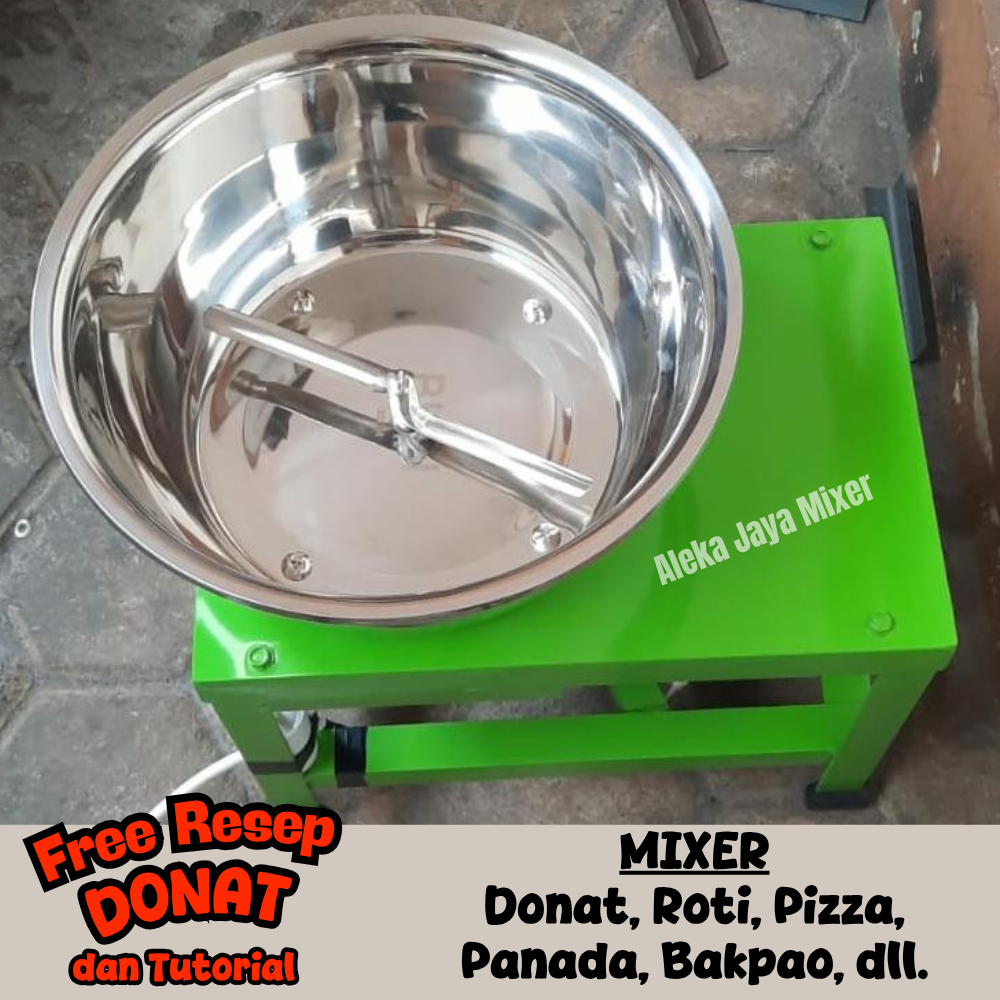 Mixer Donat Tenaga Kuat Murah mixer rakitan Roti pizza adonan Kental