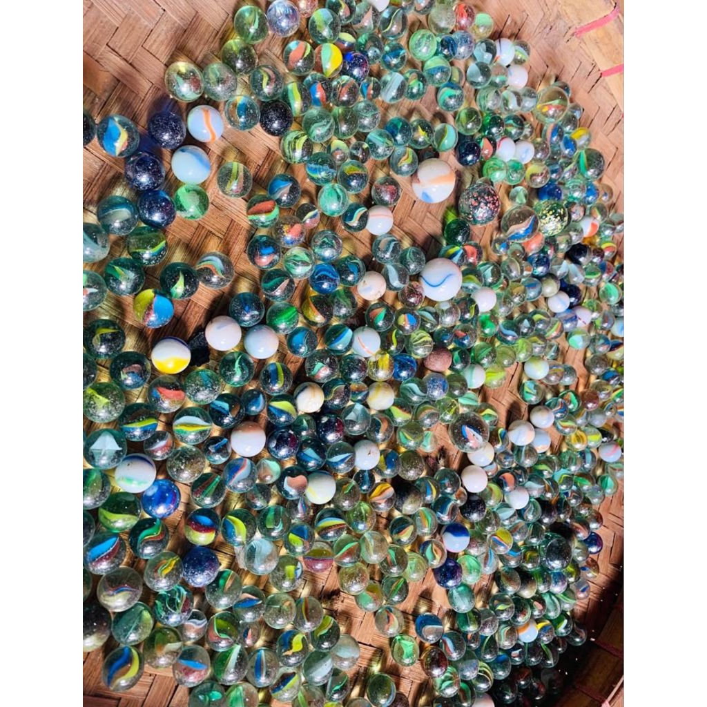 Kelereng Warna Warni Mainan Jadul Gundu Murah