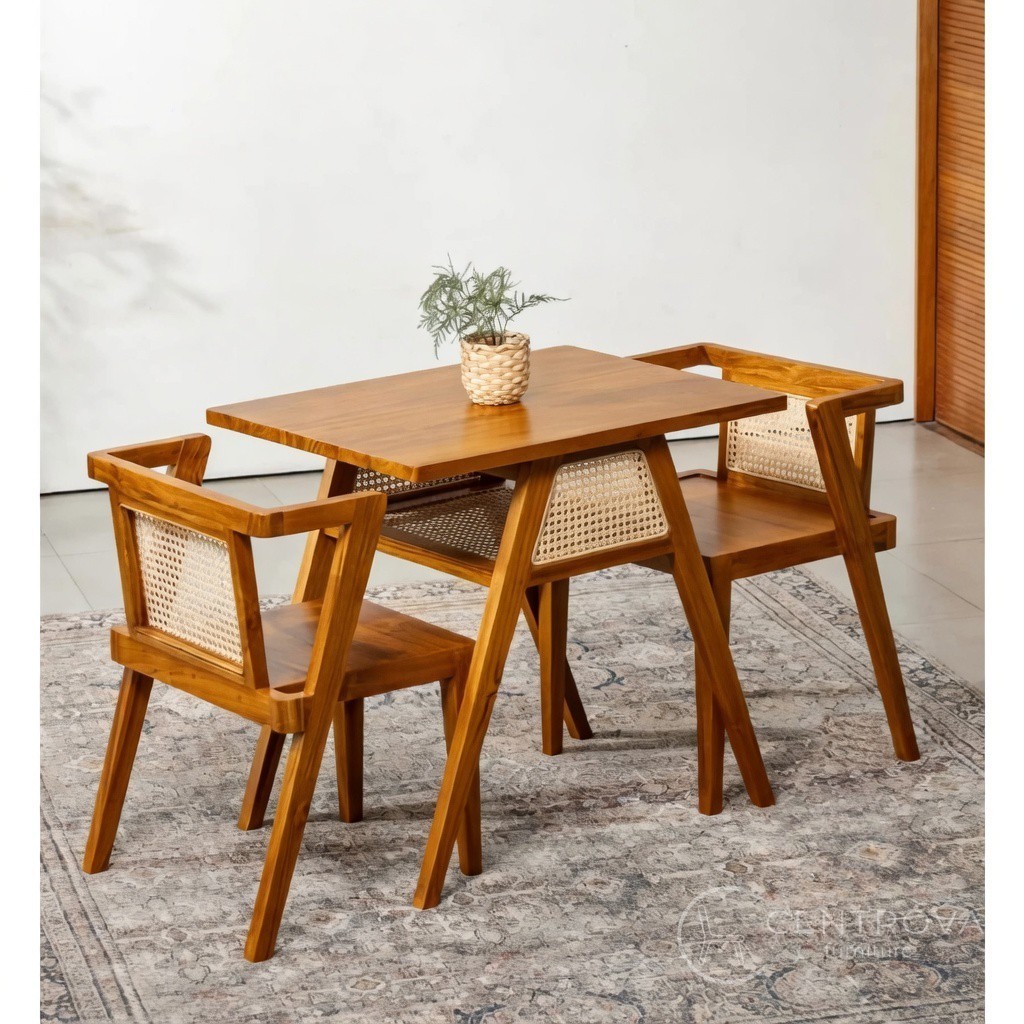 icon arrow left boldicon arrow right bold Share:   Favorit (259) SET MEJA MAKAN MEJA AESTHETIC KURSI