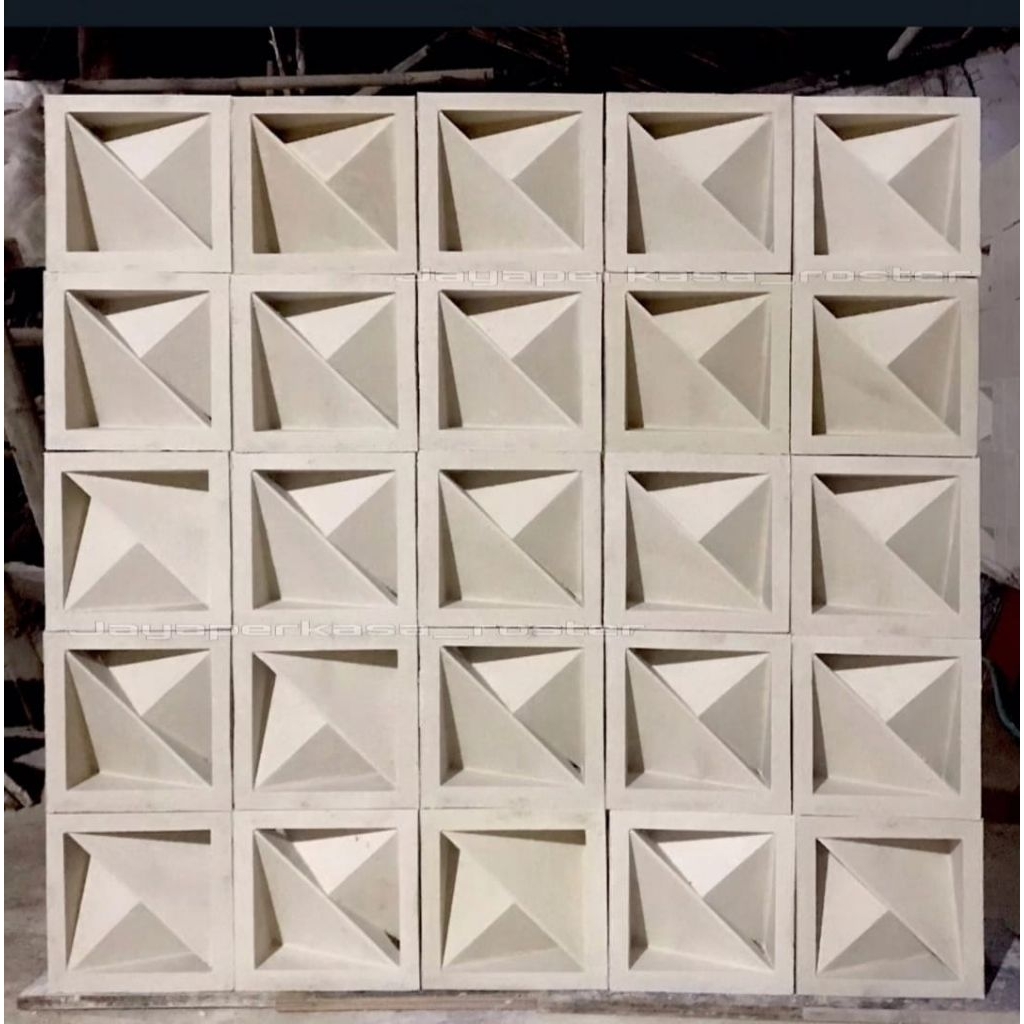 roster Beton Minimalis Roster Beton 3d