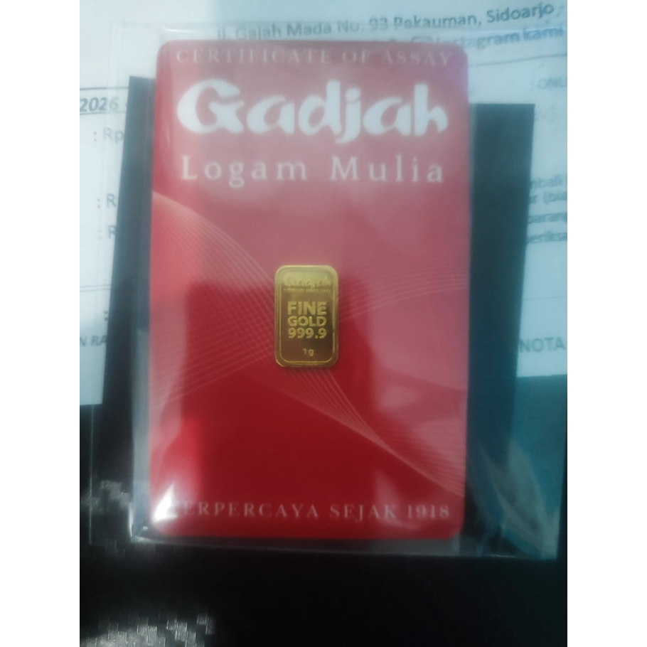 Emas Logam Mulia 1 Gram