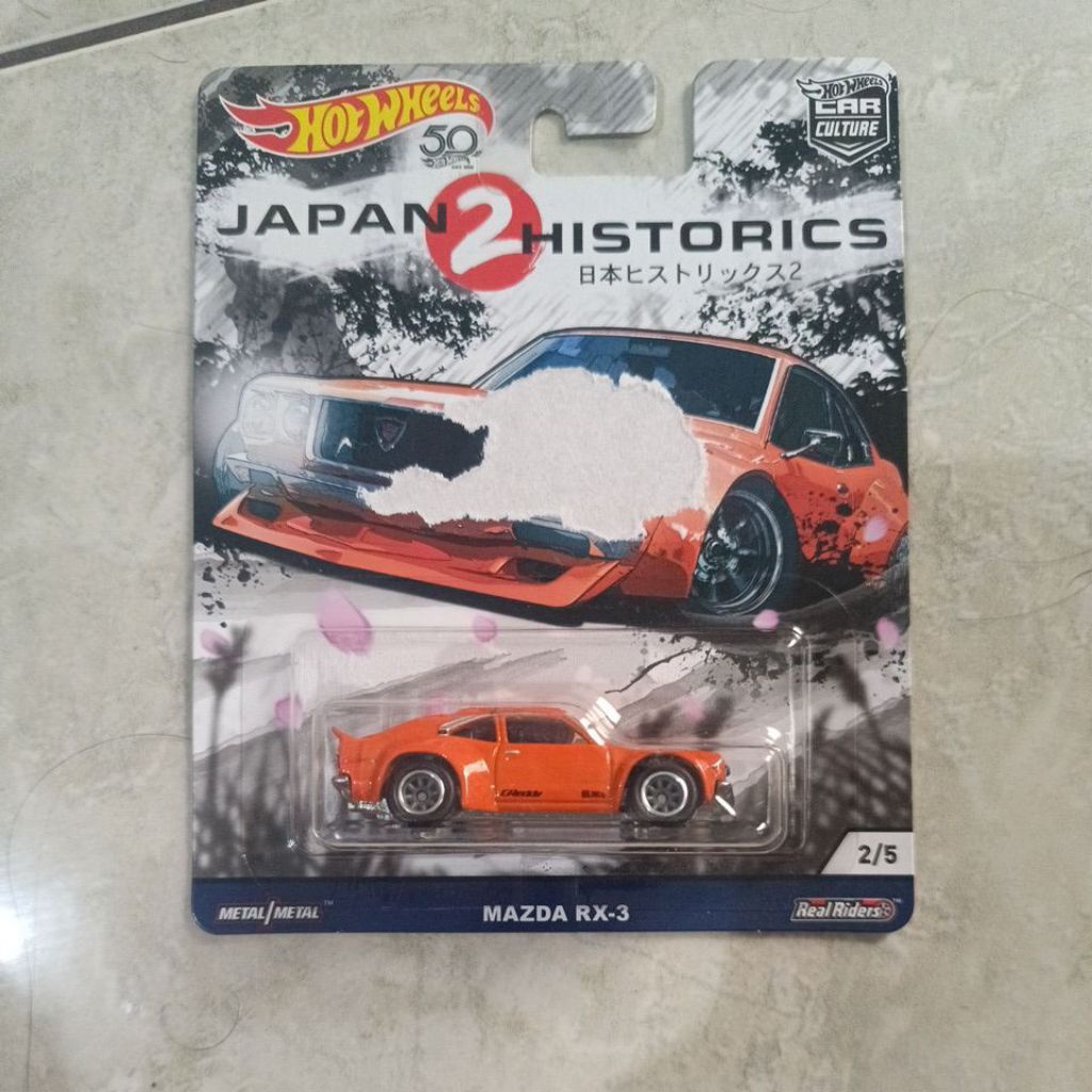 hotwheels premium mazda rx3 japan historics