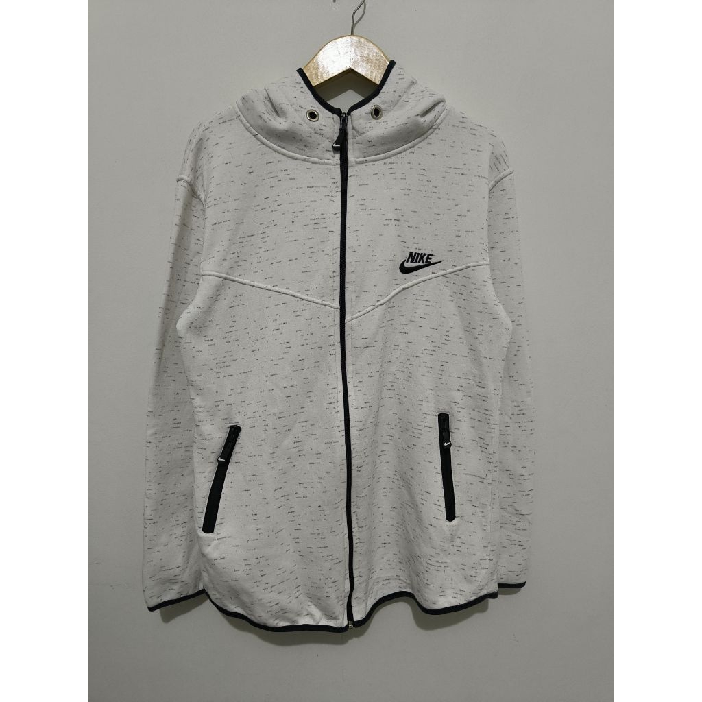 Jacket Nike Model Tech Fashion White Misty size fit L-XL