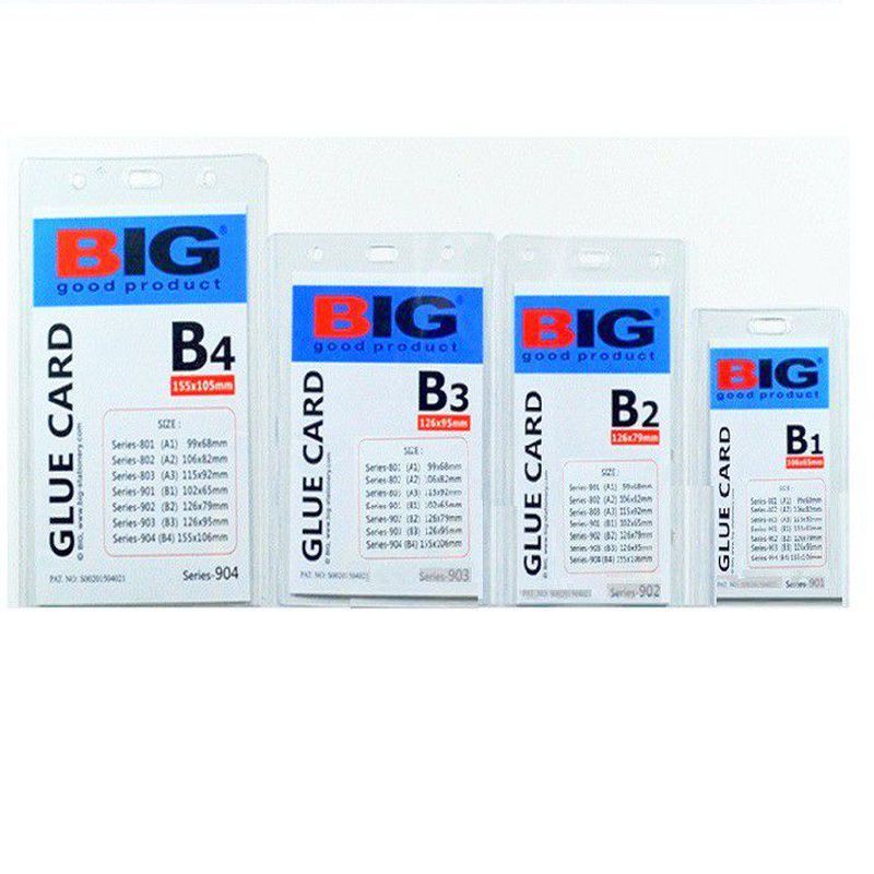 ID CARD MIKA PLASTIK BIG B2 B3 / NAME TAG / GLUE CARD / CARD HOLDER