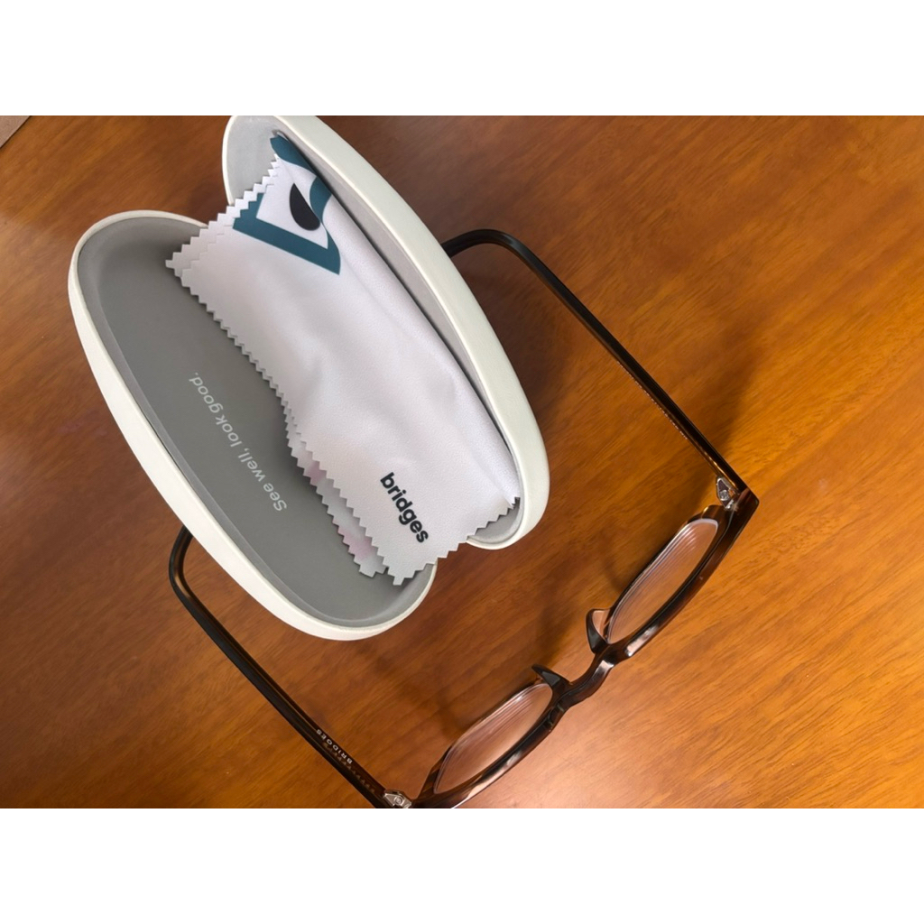 Bridges Eyewear Kacamata Striped Brown (PRELOVED)