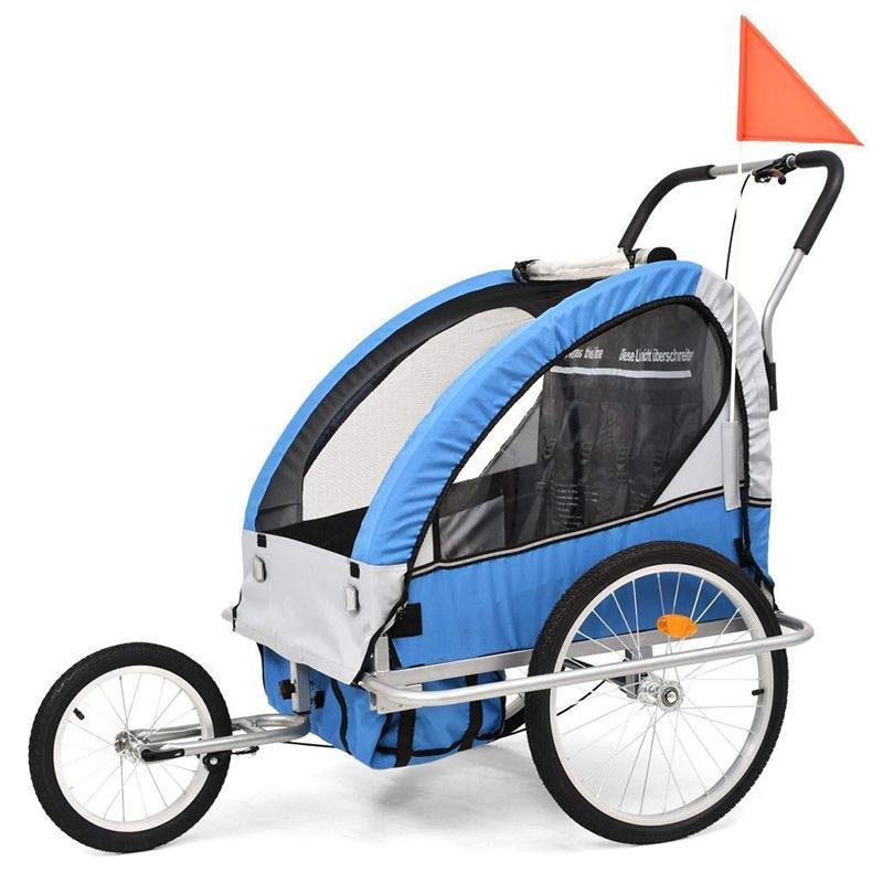 High quality folding bicycle Baby trailer outdoor bike baby strollers