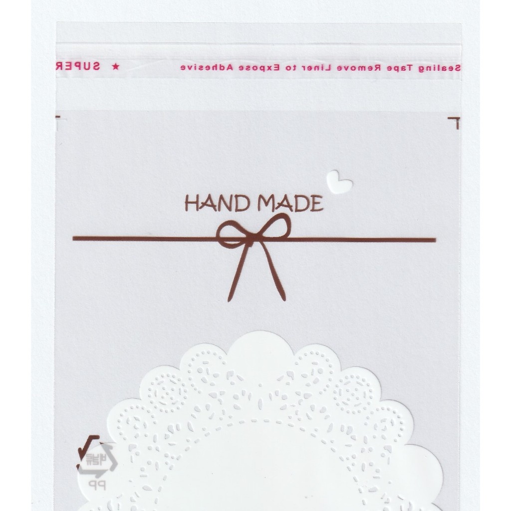 PLASTIK OPP ROTI MOTIF HAND MADE