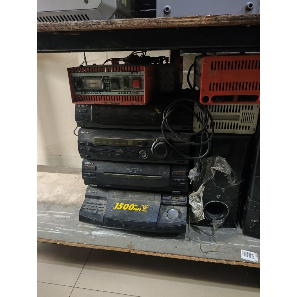 head super mini compo SONY LBT V8800VA tape normal