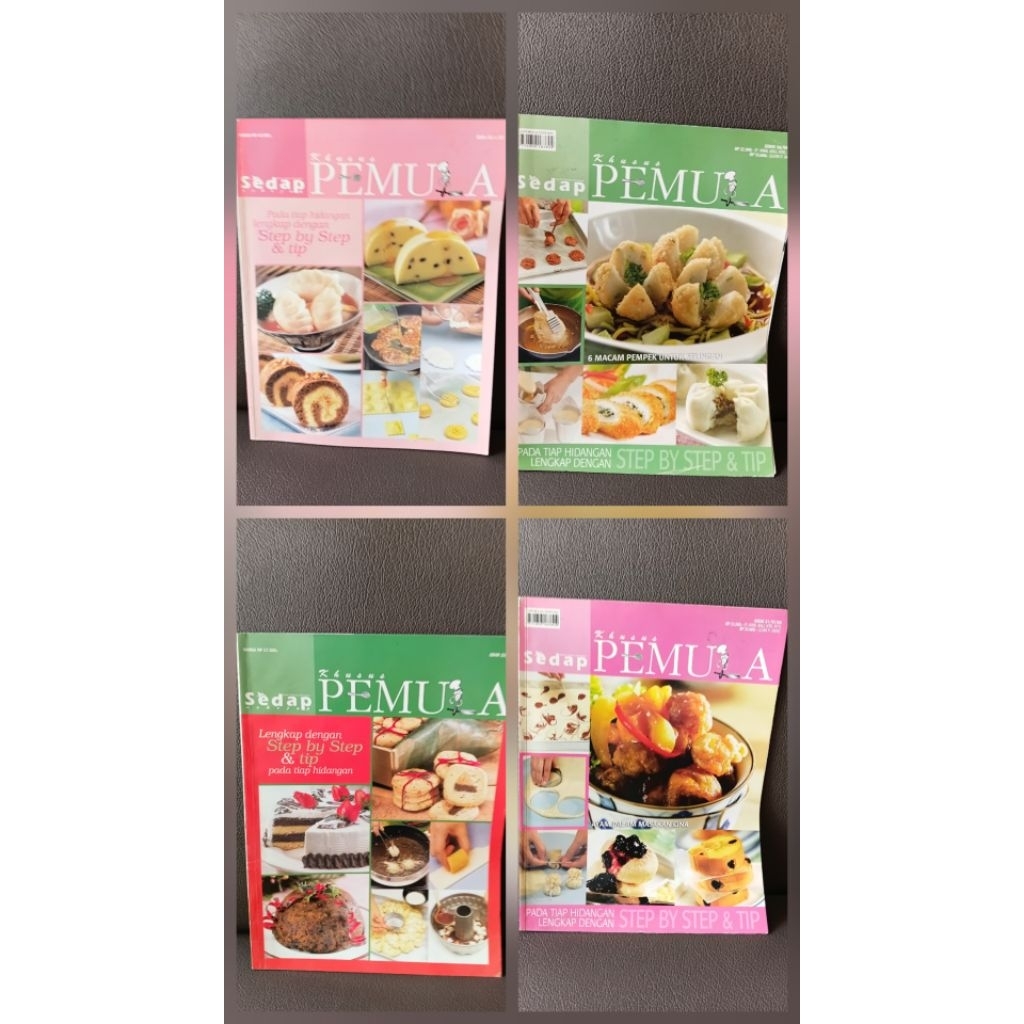 majalah sedap resep pemula harga satuan