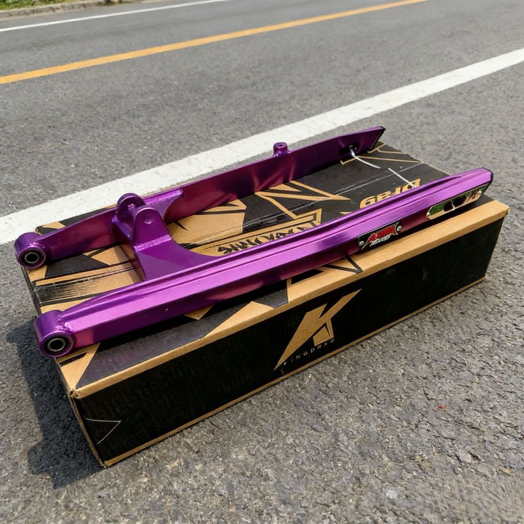 KING DRAG FULL CNC ALLOY SWING ARM 65CM UNTUK YAMAHA MX KING