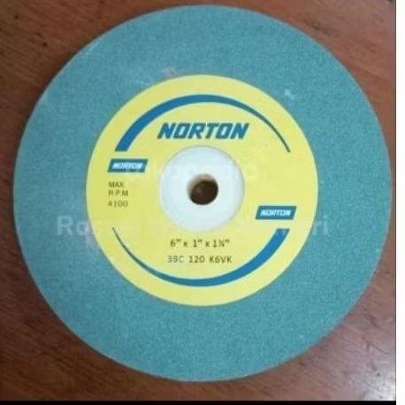 Batu asah gerinda duduk 8"inch grit:120 NORTON