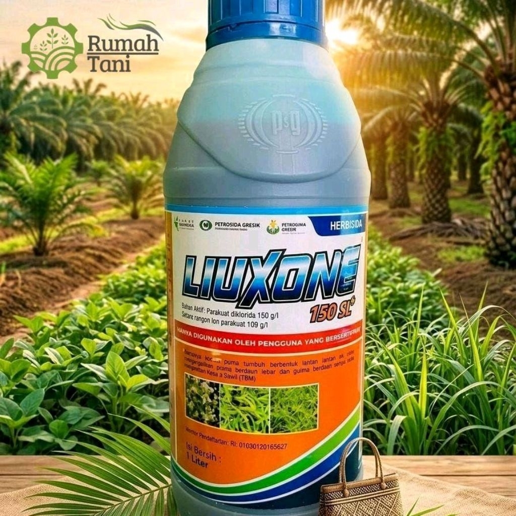 Liuxone 150 SL Herbisida Kontak kemasam 1 Liter