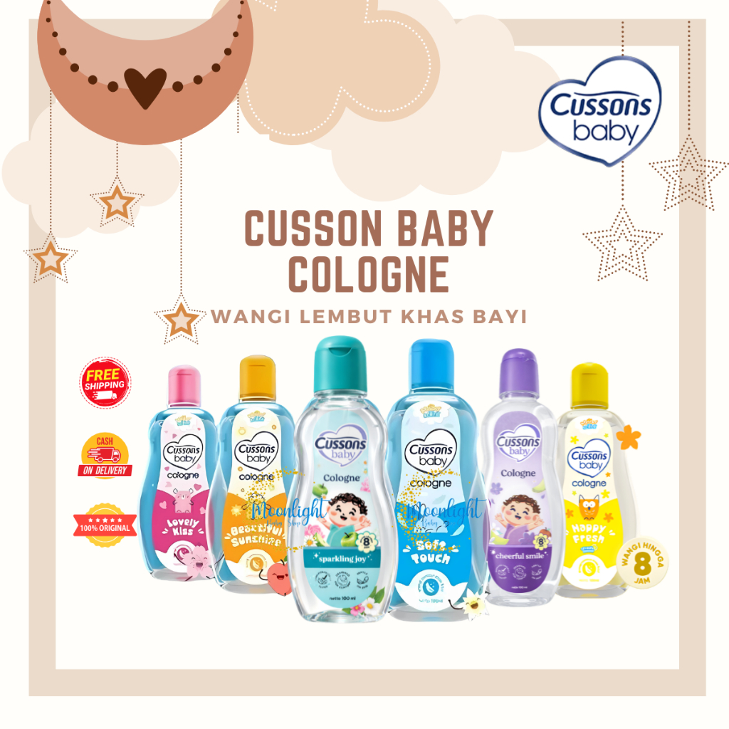 Cussons baby Cologne 100ml Minyak Wangi Bayi