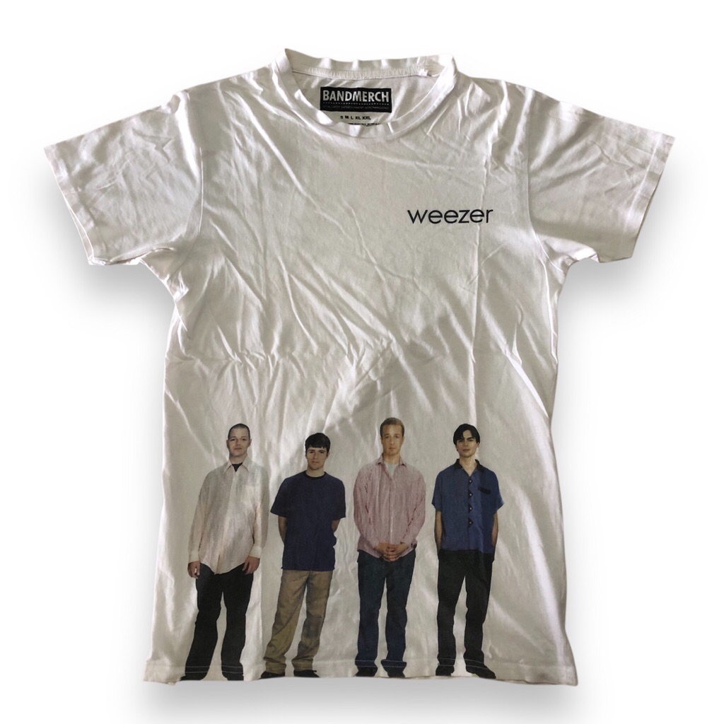 Tshirt Weezer Blue Album Official Merchendise