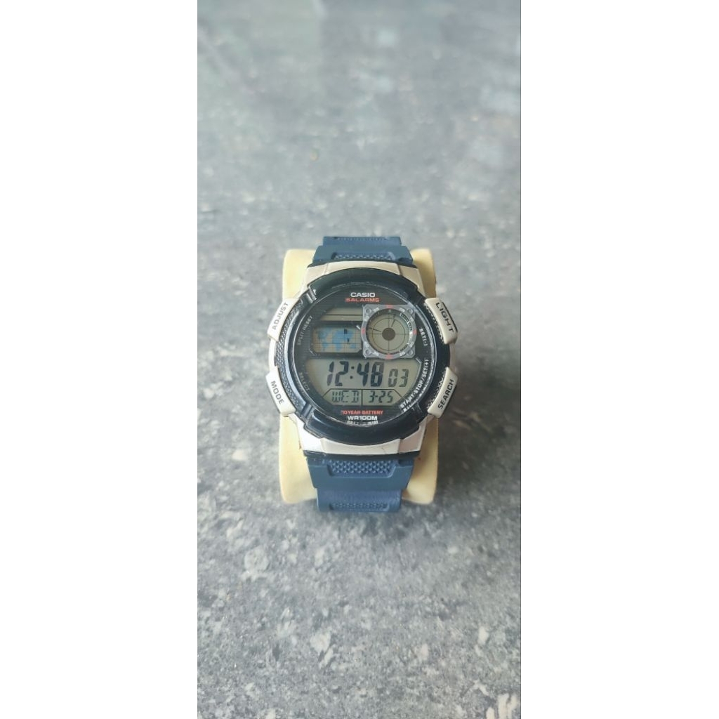 jam tangan digital Second AE-1000W