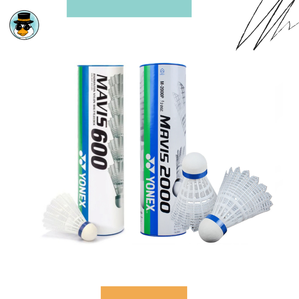 Shuttlecock Bulutangkis Badminton Yonex Mavis - Nylon