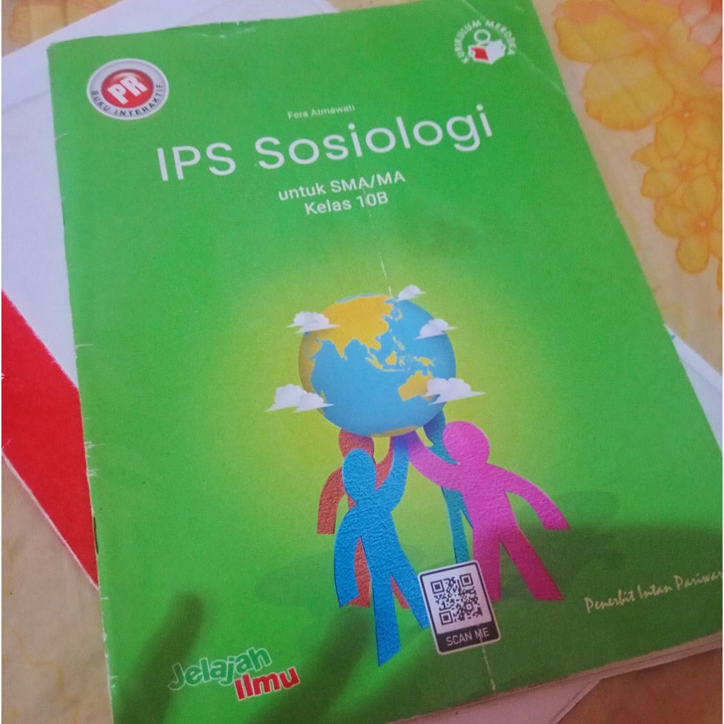 Buku sosiologi intan pariwara kelas 10 semester 2 kurikulum merdeka