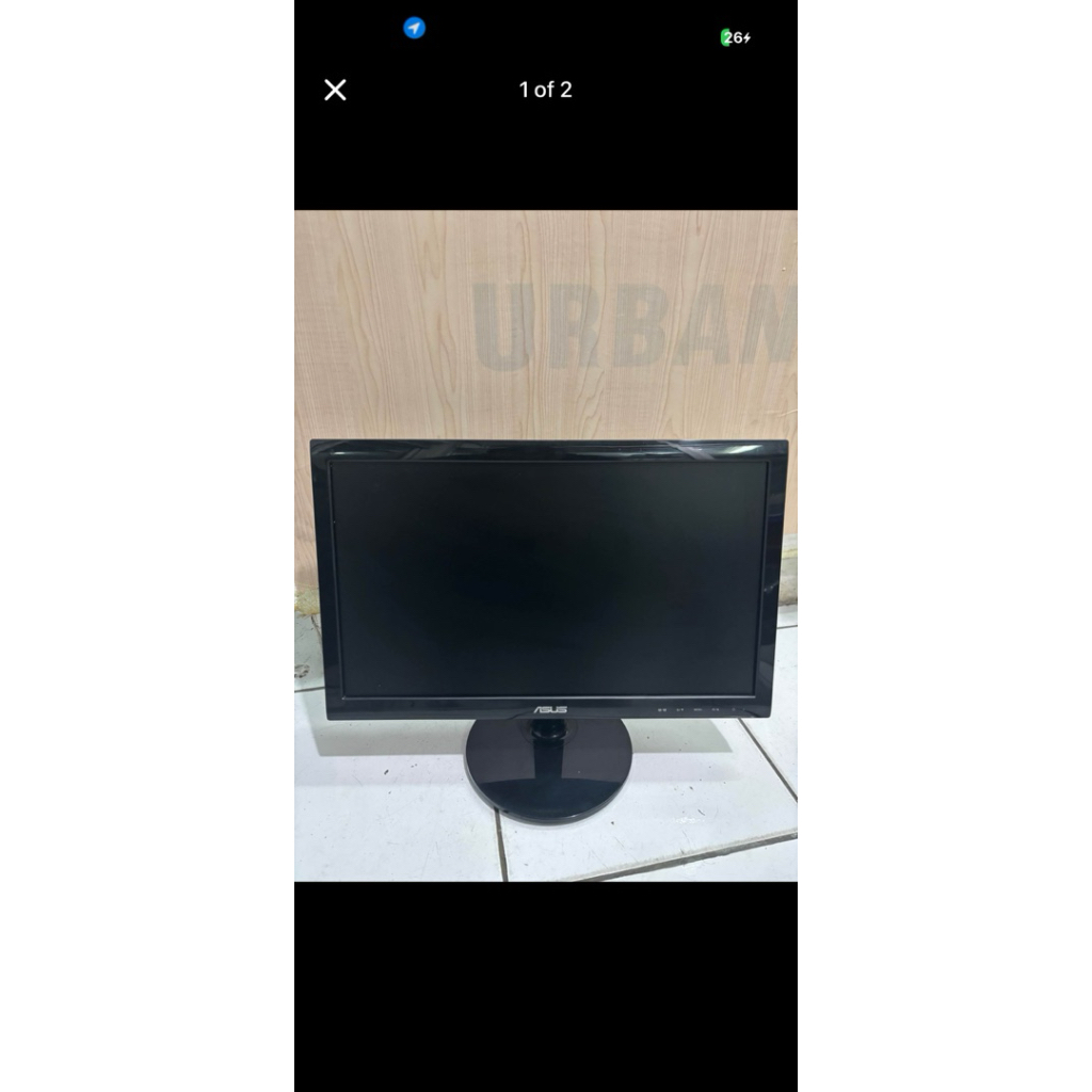 monitor asus 19inch PORT VGA SAJA
