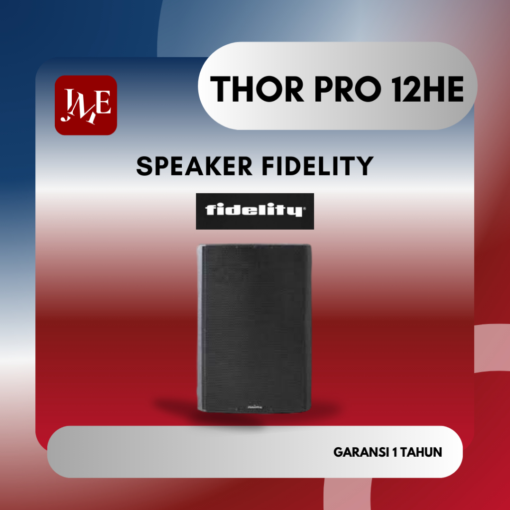 FIDELITY THOR PRO 12 HE - speaker aktif 12