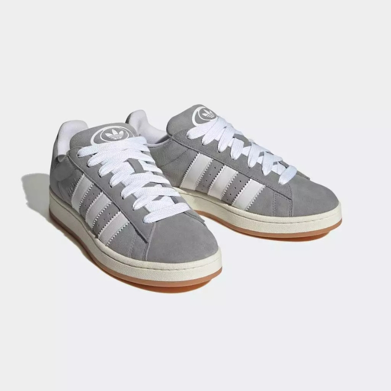 adidas Campus 00s Grey Unisex Casual Shoes, Vintage Street Style Sneakers HQ8707, 100% Original