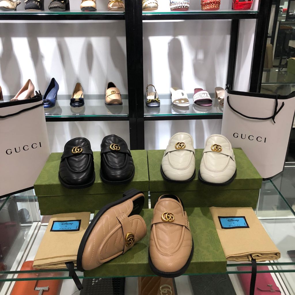 sandal wanita marmont mule mirror qty vvip 9020