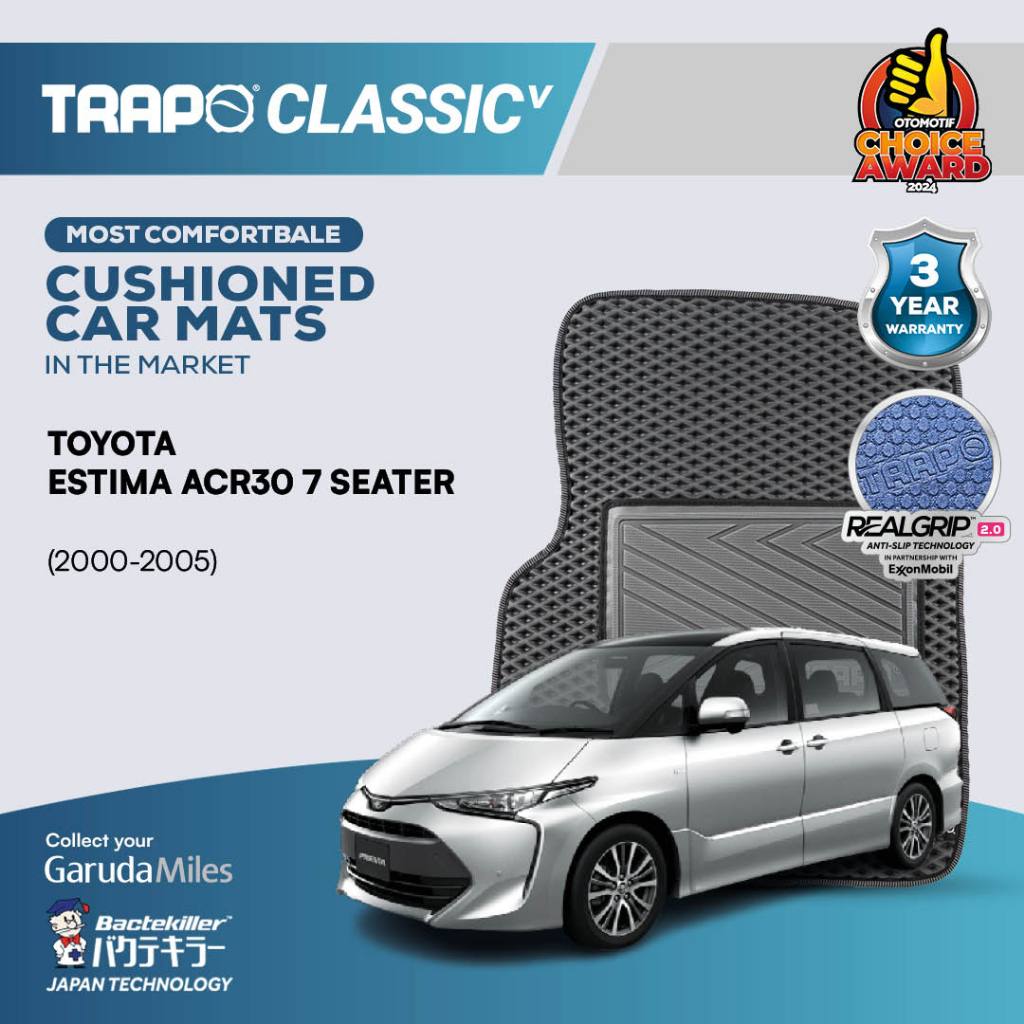 Karpet Mobil Trapo Eco IV Honda Odyssey RC1  no console box without spare tyres (2013-Sekarang)