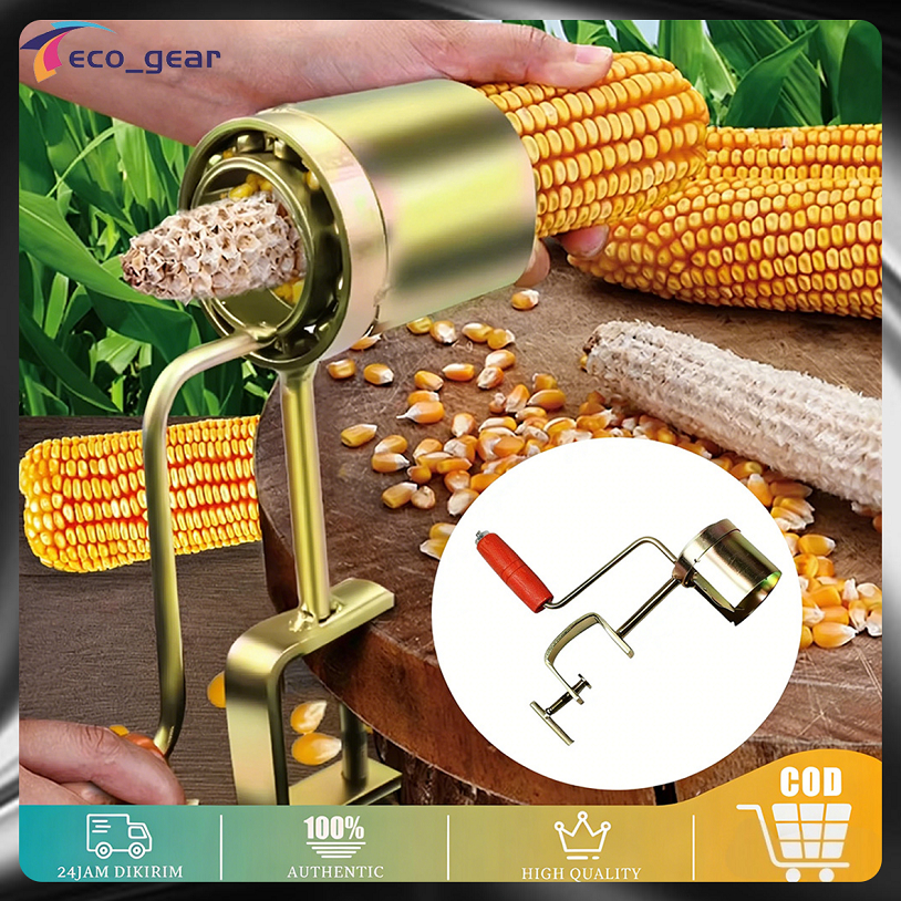 Alat Perontok Pemipil Jagung Kering Manual Hand Crank Perontok Pengupas Jagung Alat Pipil Jagung Pem