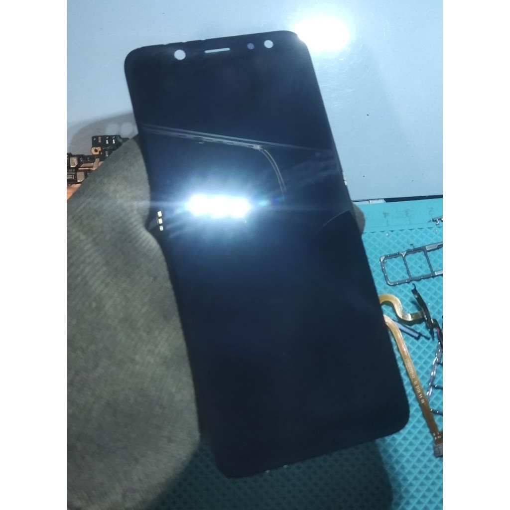 LAYAR LCD TOUCHSCREEN SAMSUNG J6 J600 ORI COPOTAN SECOND