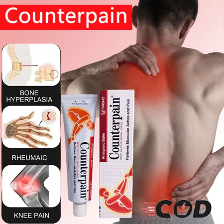[ORI & Beli 2 Gratis 1] Taisho Counterpain Cream 120gr Krim Panas Thailand Original Obat Nyeri Otot 