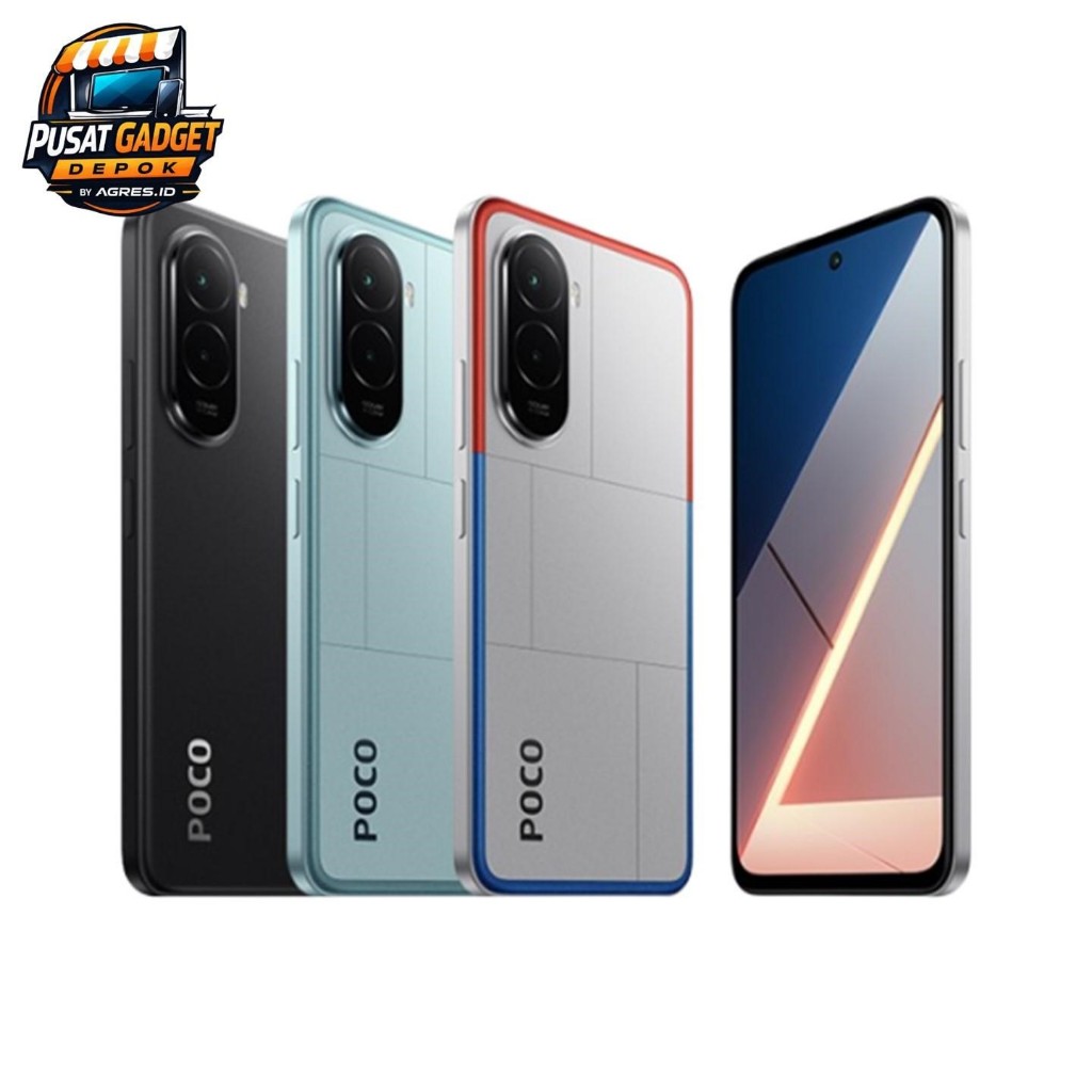 POCO M7 (8GB/256GB) Baterai besar 7000mAh dengan pengisian daya 33W | Layar imersif 6.9" 144Hz | Eks