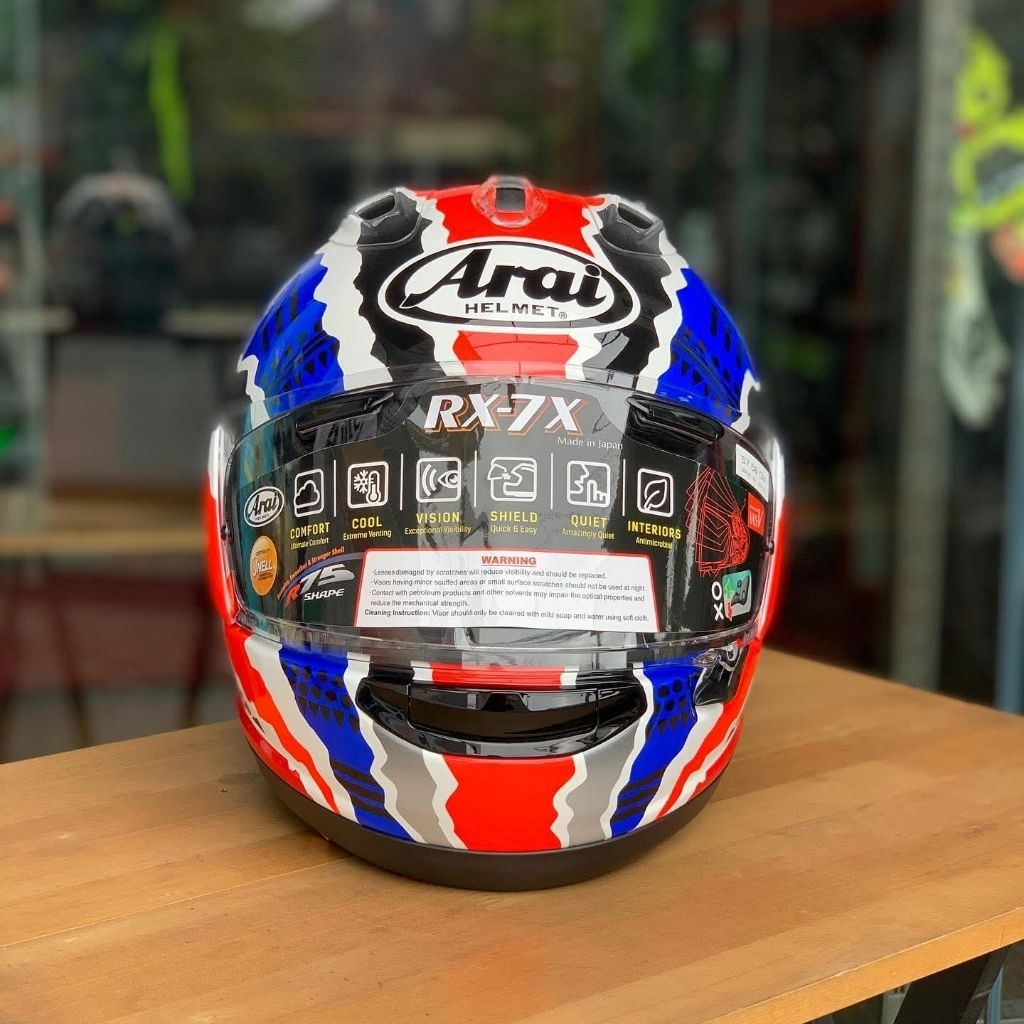 HELM FULLFACE ARAI RX-7X DOOHAN KOALA ORIGINAL