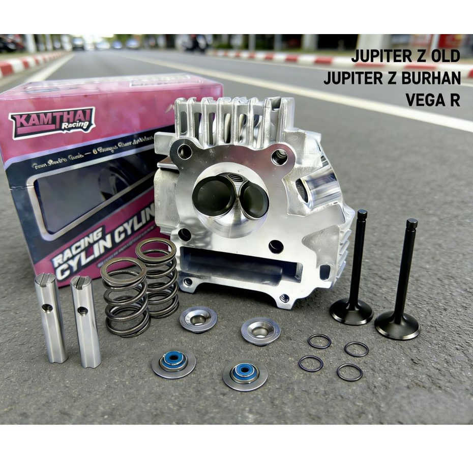 KAMTHAI RACING Blok Head Jupiter Z Vega Crypton 23/27 24/28 26/30mm Klep 4.5mm