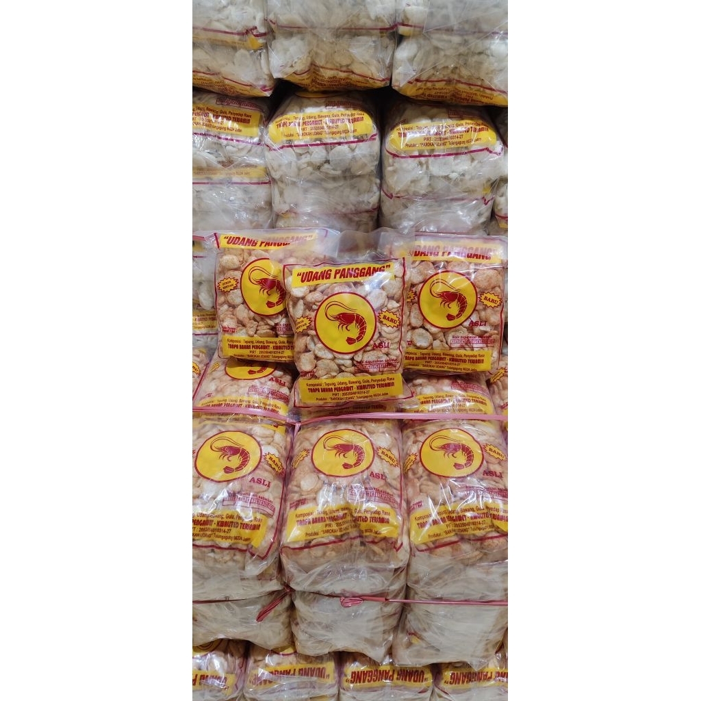 Krupuk Udang Pedas - Kerupuk Udang Pedas