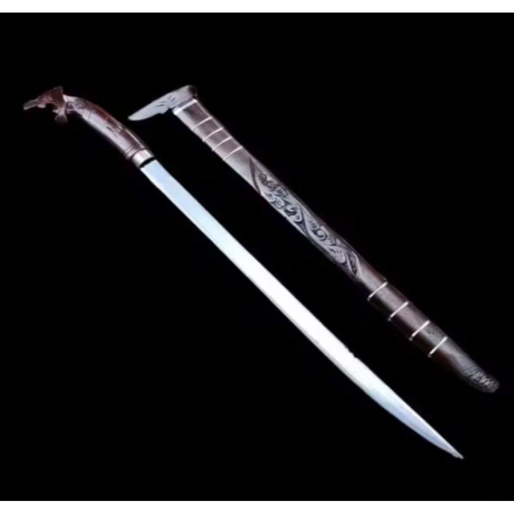 TERBARU-PISAU_BAJA-PISAU BERBURU BARLEN HITAM 80cm