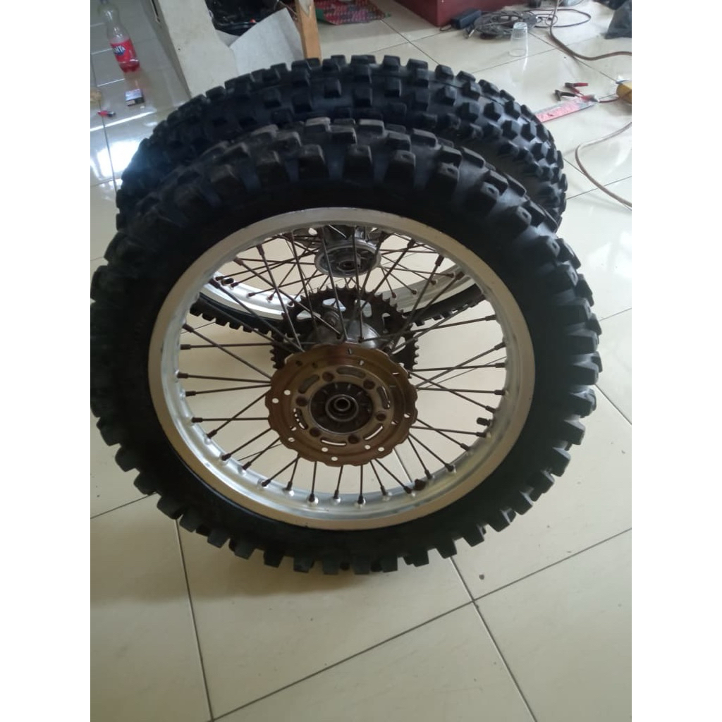 welset klx Bf ori copotan klx bf 18/21