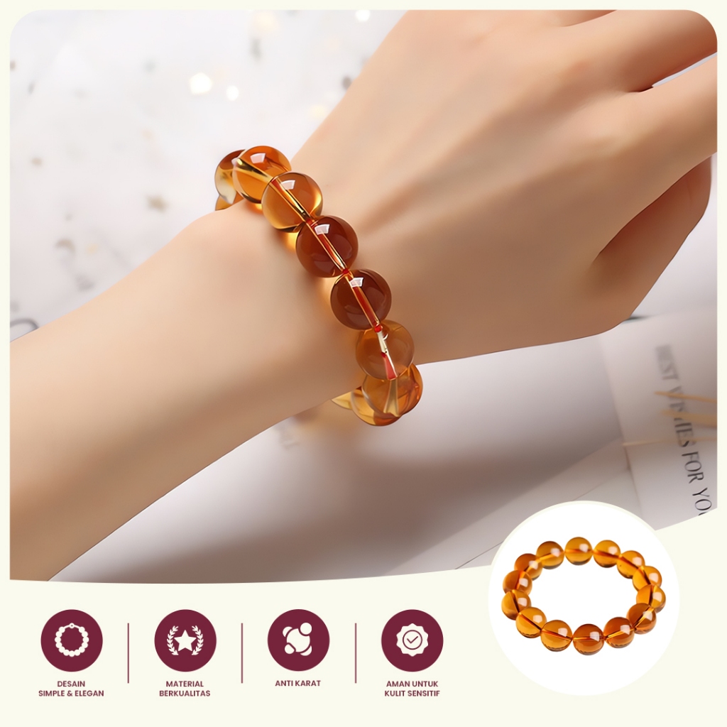 Gelang Wanita Tangan Giok Keberuntungan Batu Gelang Giok Kunci Perdamaian Cantik