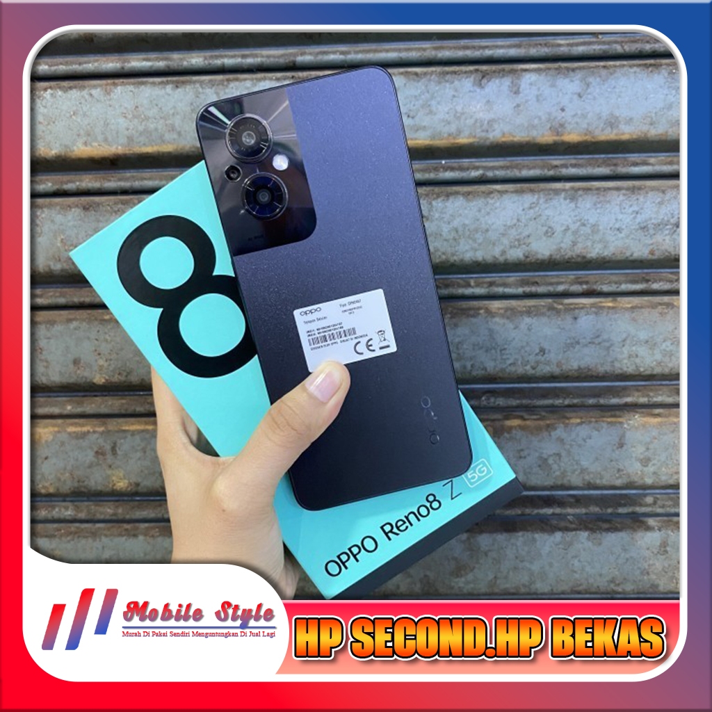 Oppo Reno 8Z 5G Ram 8 Rom 256GB Second Mobile Style Store