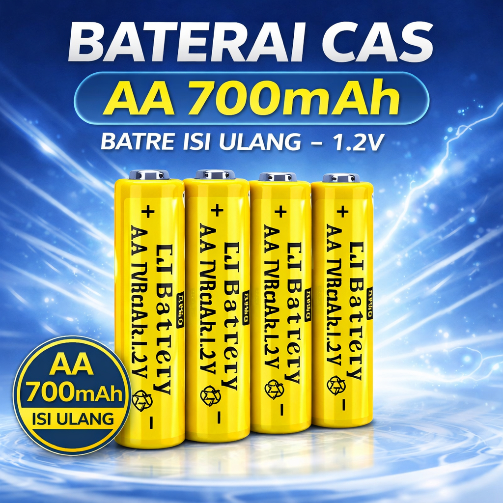 Batre Charge AA // Baterai AA Cas // Batu Batre Bisa di isi ulang