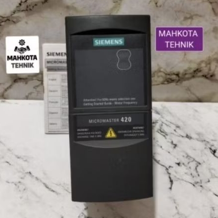 INVERTER SIEMENS 0,55KW SIEMENS MICROMASTER 420 6SE6420-2UD15-5AA1 Original