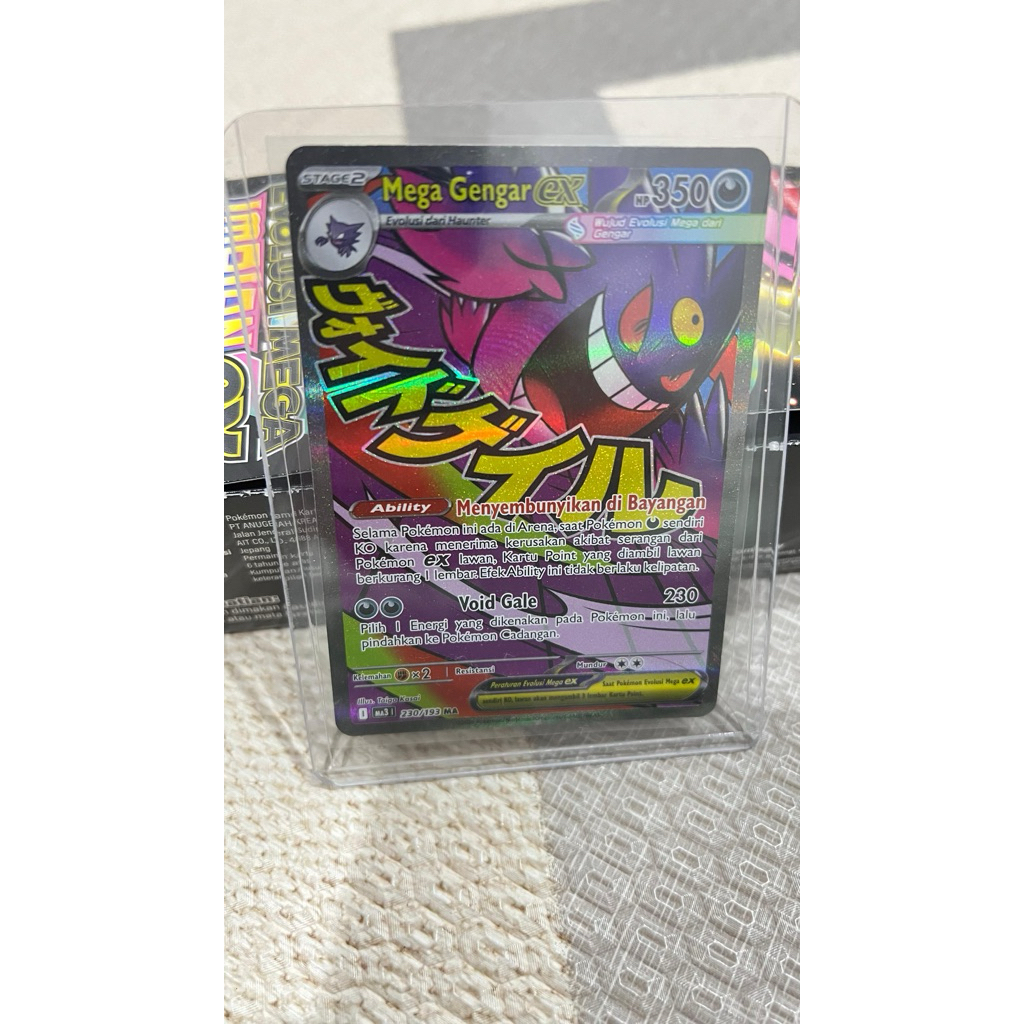 Mega Gengar EX TCG Pokemon Indonesia