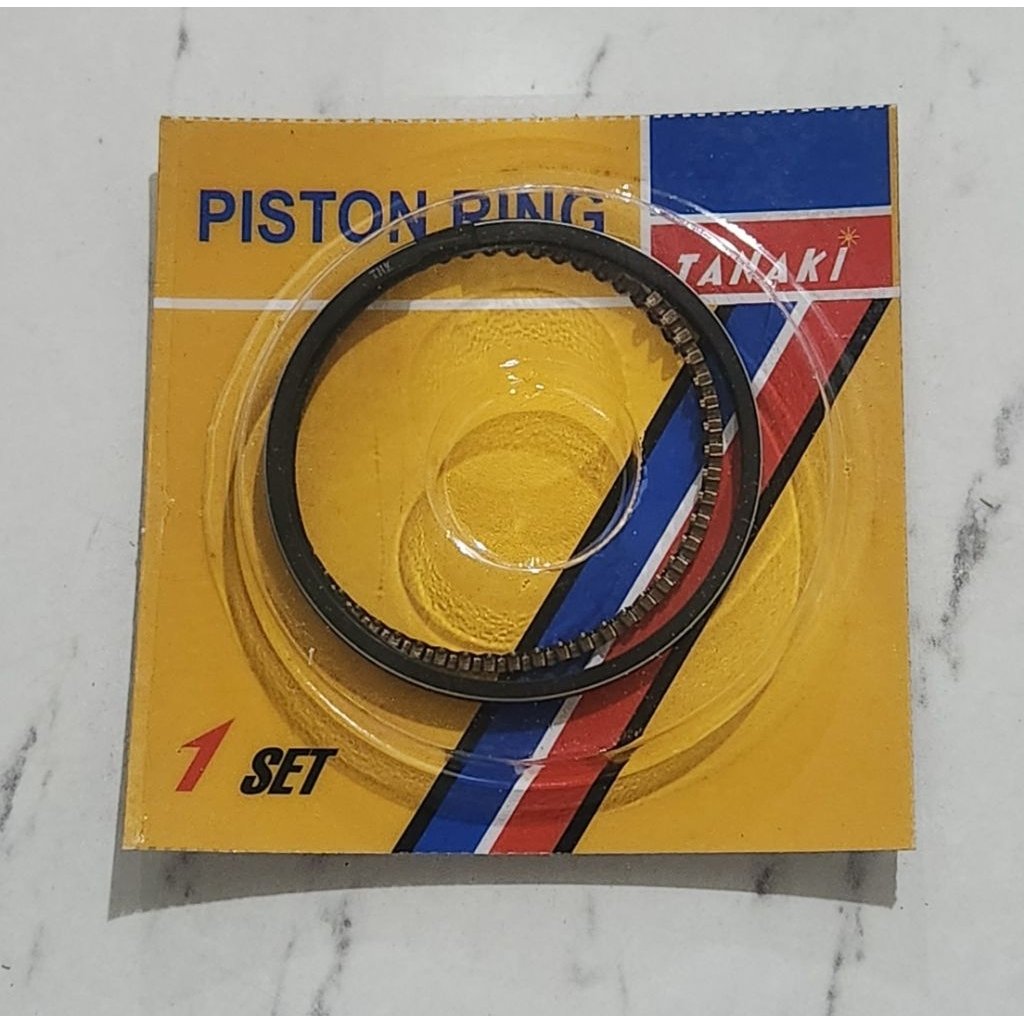 PISTON RING / RING SEHER MURAH MEREK TANAKI KVY Untuk Motor BEAT KARBU / SCOOPY KARBU / SPACY KARBU 