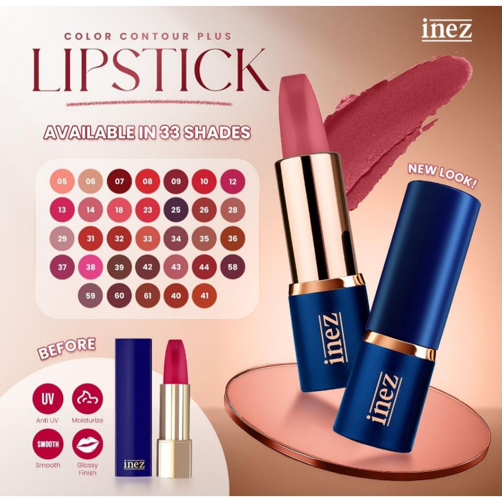 inez Color Contour Plus Lipstick inez